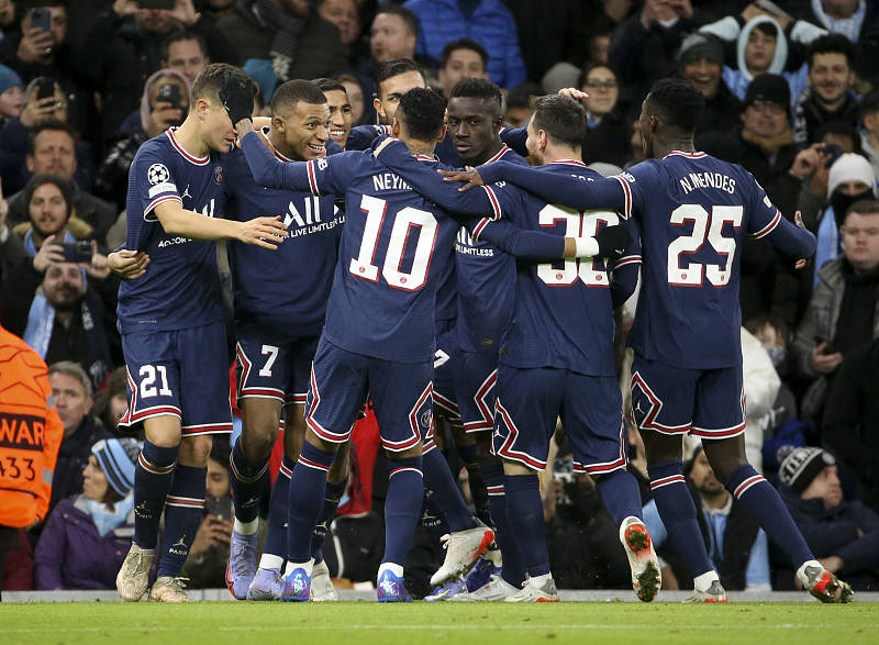 巴黎圣日耳曼在比赛中取得胜利